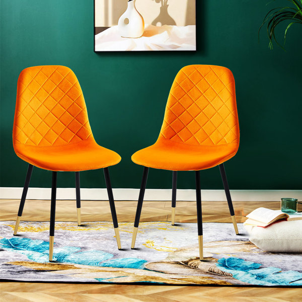 Mercer41 Kohliem Velvet Side Chair Wayfair